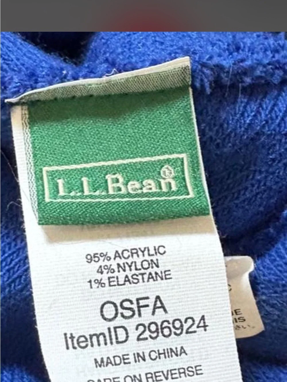 L.L. Bean bean men’s